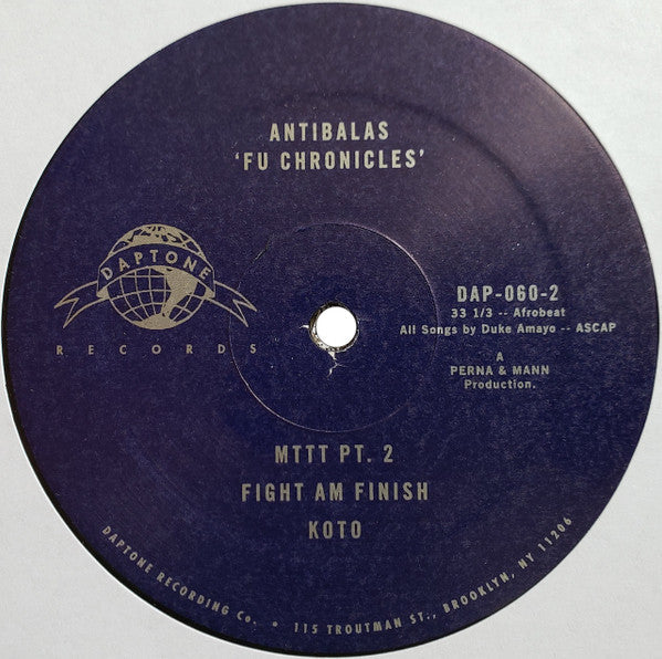 Fu Chronicles (Vinyl) |-Music History