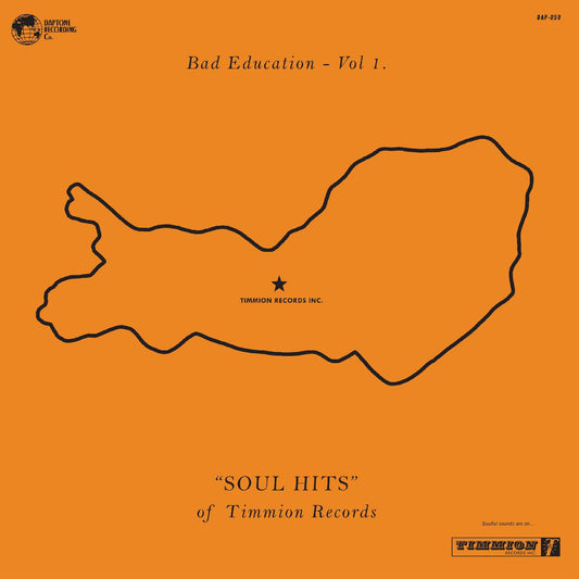 Various Artists - Bad Education, Vol. 1: The Soul Hits of Timmion Records (CD) |-Music History