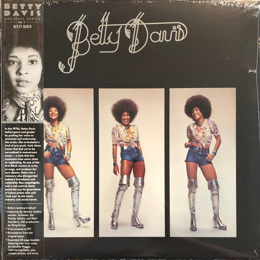 Betty Davis - Betty Davis (CLEAR VINYL) | Mint (M) Mint (M)-Music History