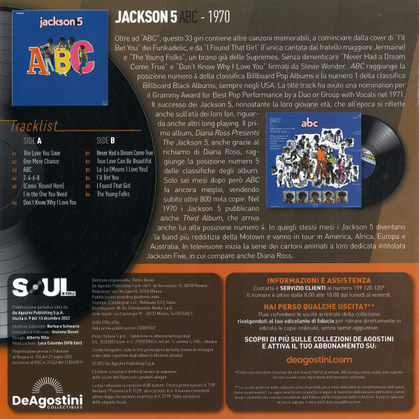 The Jackson 5 - ABC (VINYL IMPORT) |-Music History