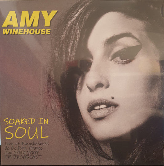 Amy Winehouse - Soaked In Soul (VINYL) | Mint (M) Mint (M)-Music History