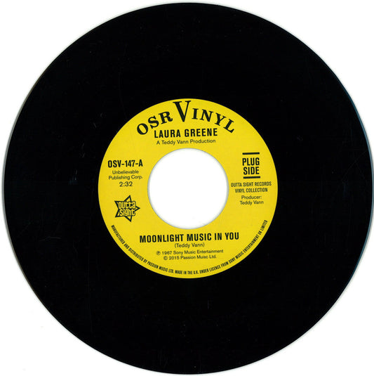 Laura Greene / Peggy March - Moonlight Music And You / If You Loved Me (VINYL 7" Outta Sight OSV147) | NEW Mint (M) Mint (M)-Music History