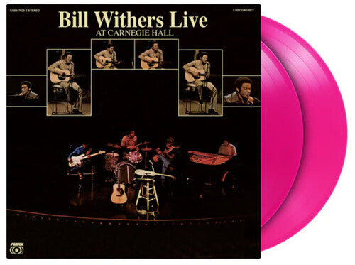 Bill Withers - (PRESALE 7/3/26) Live At Carnegie Hall (GATEFOLD CLEAR MAGENTA 2xVINYL) | Mint (M) Mint (M)-Music History