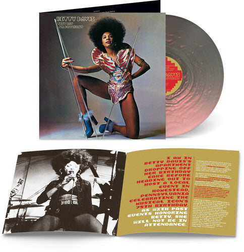 Betty Davis - They Say I'm Different (BOOKLET COLORED VINYL) |-Music History