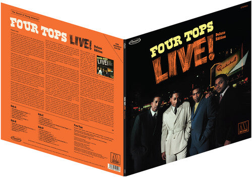 The Four Tops - (PRESALE 7/24/26) Four Tops Live! - The Complete Performance (2xVINYL) | Mint (M) Mint (M)-Music History