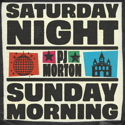 PJ Morton - (PRESALE 6/19/26) Saturday Night / Sunday Morning (2xCD) | Mint (M) Mint (M)-Music History