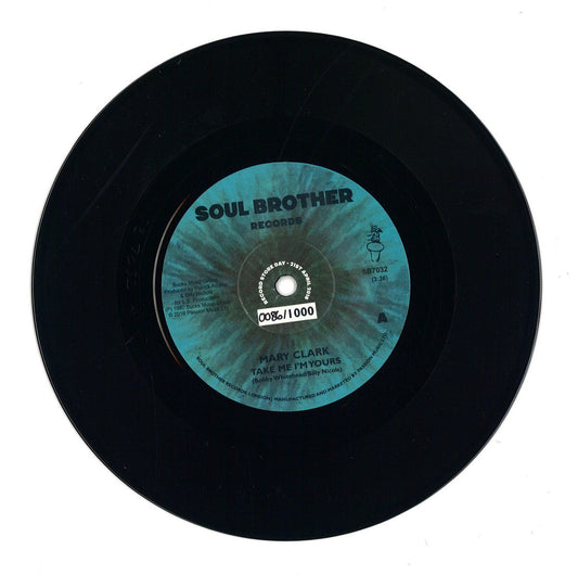 Mary Clark - Take Me I'm Yours / You Got Your Hold On Me (VINYL 7" Soul Brother Records SB7032) | NEW Mint (M) Mint (M)-Music History
