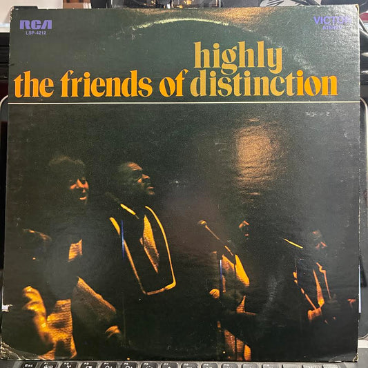 The Friends Of Distinction - Highly Distinct (VINYL) | Excellent (EX) Very Good Plus (VG+)-Music History