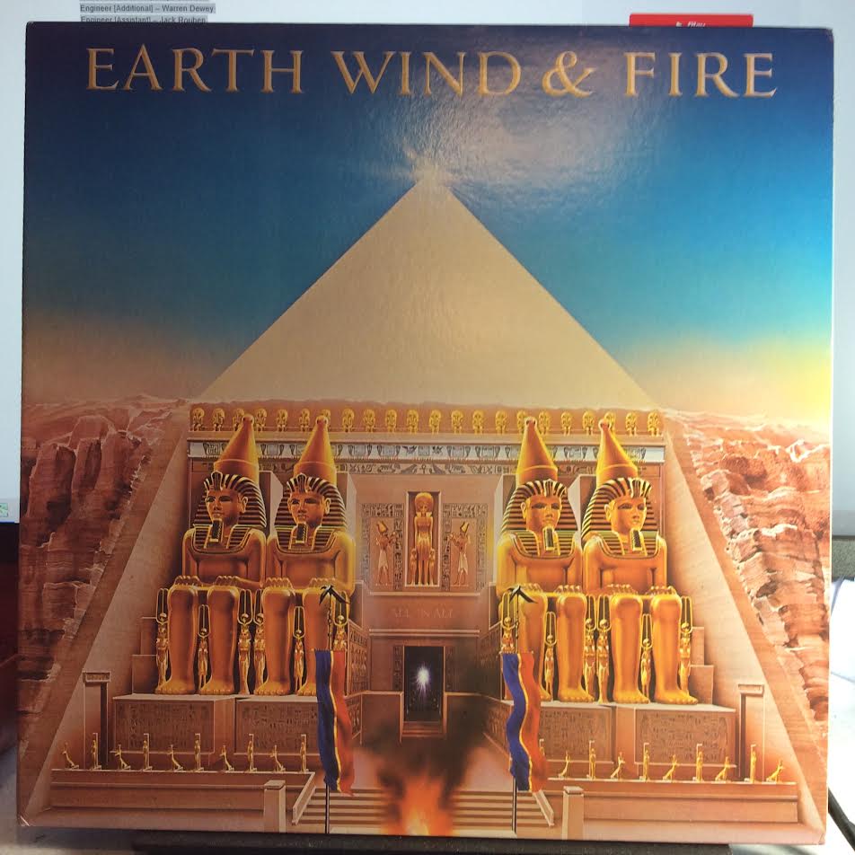 Earth, Wind & Fire - All 'N All (VINYL LP Columbia – JC 34905, Columbia – 34905) | USED Excellent (EX) Excellent (EX)-Music History