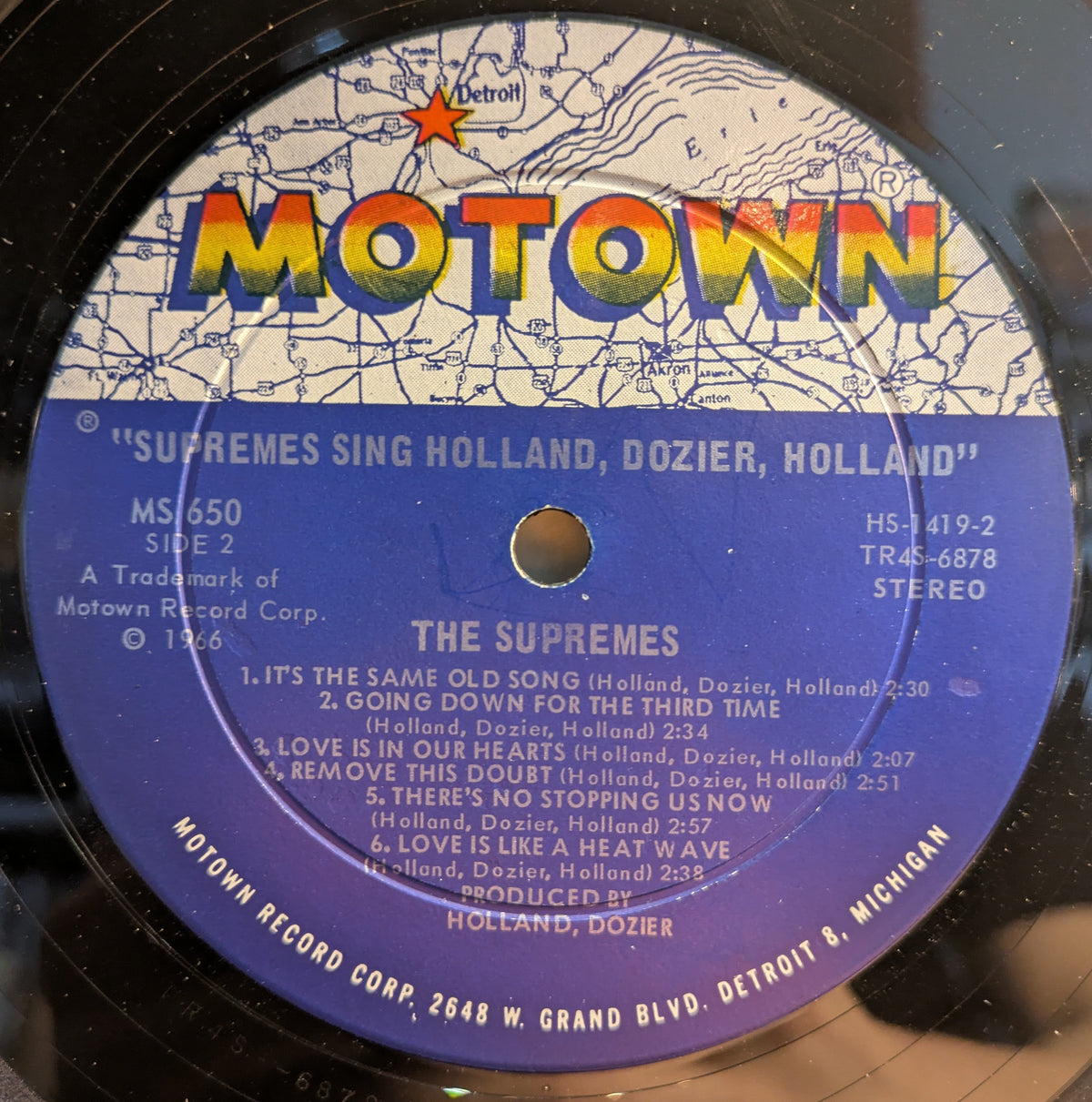 The Supremes - Supremes Sing Holland-Dozier-Holland (VINYL) | Near Mint- (NM-) Near Mint- (NM-)-Music History