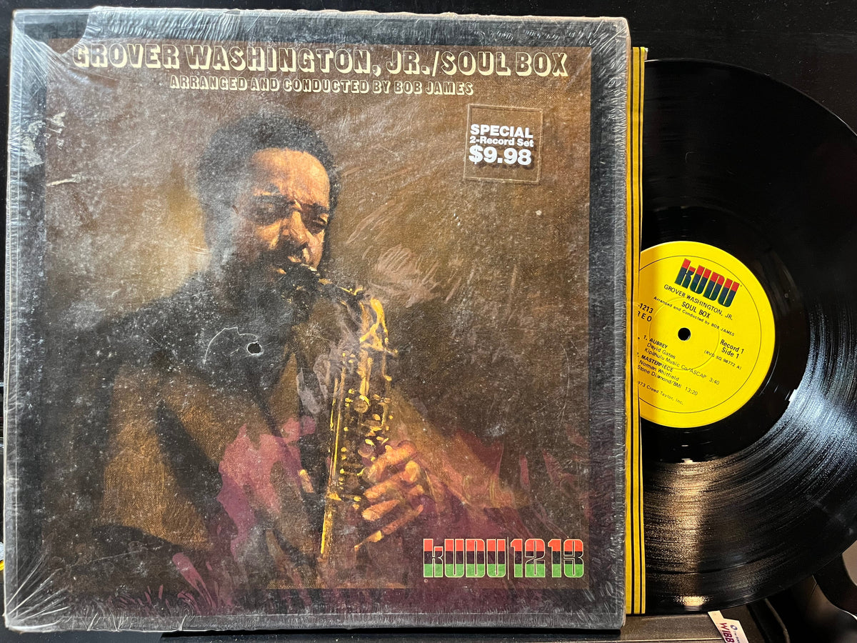 Grover Washington, Jr. - Soul Box (VINYL 2xLP Kudu KUX 1213 1973) | USED Near Mint- (NM-) Excellent+ (EX+)-Music History