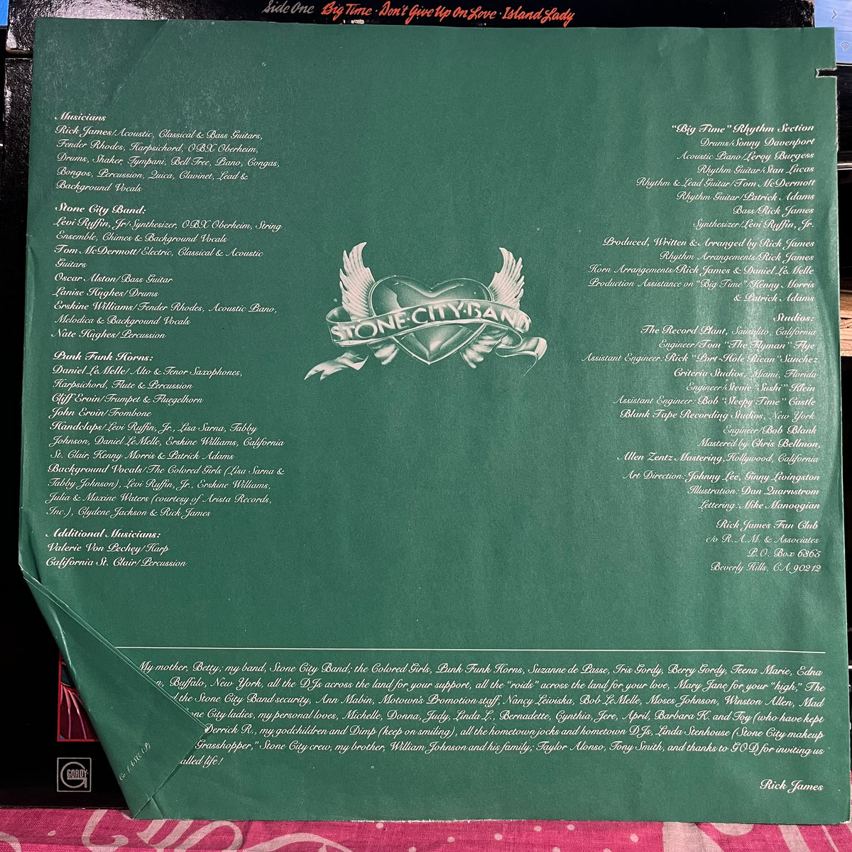 Rick James - Garden Of Love | Near Mint (NM) Excellent (EX)-Music History