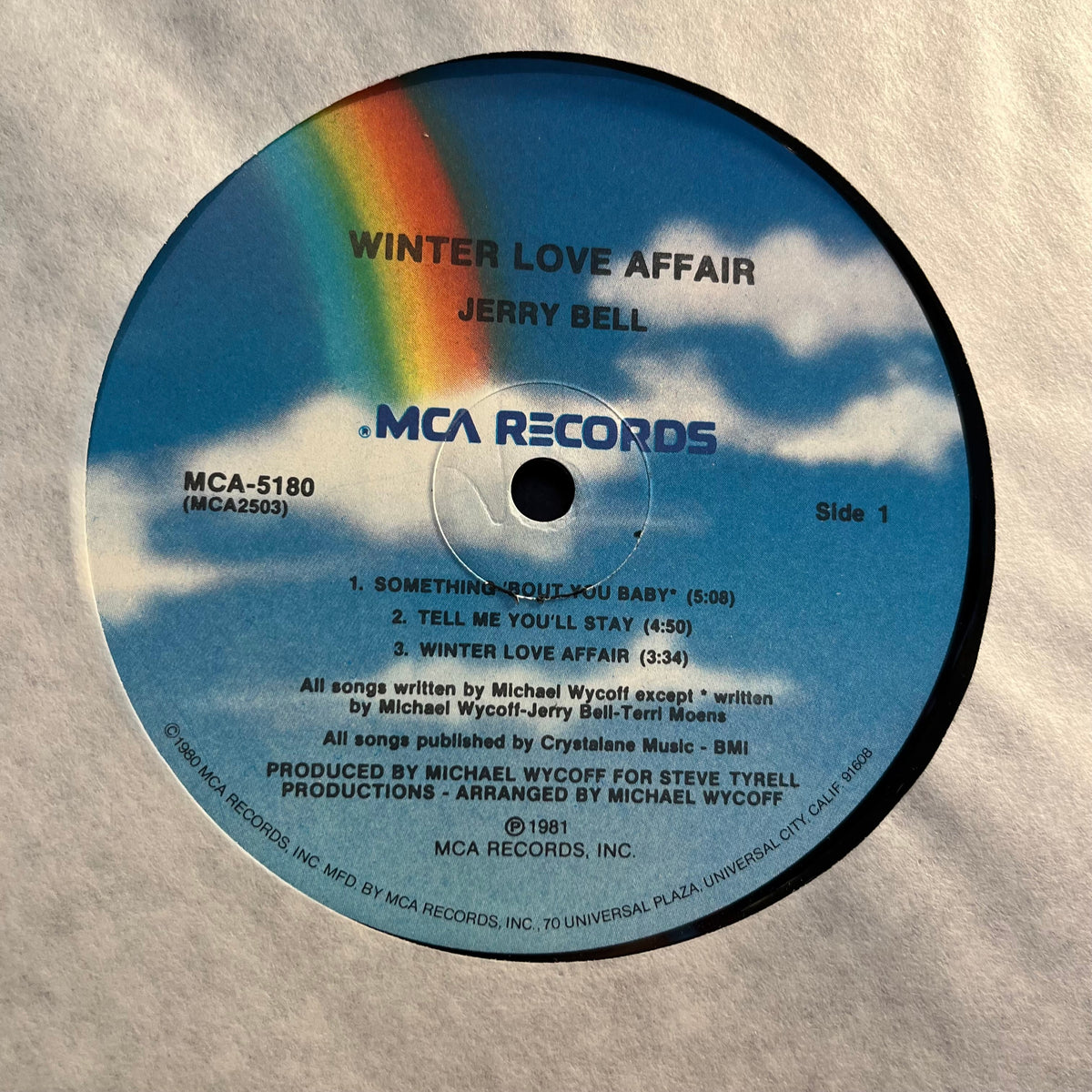 Jerry Bell - Winter Love Affair *PROMO* | Near Mint (NM) Near Mint (NM)-Music History