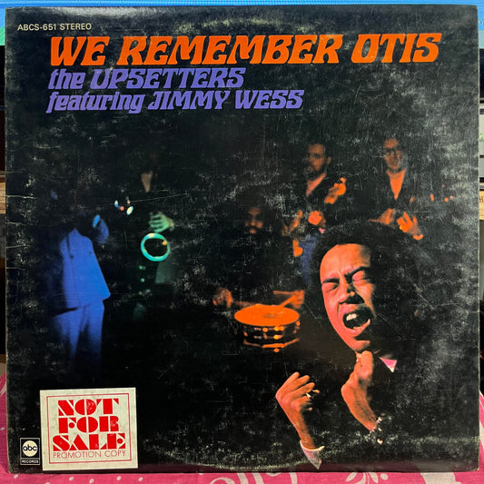 The Upsetters (6) - We Remember Otis *PROMO* | Near Mint (NM) Very Good Plus (VG+)-Music History