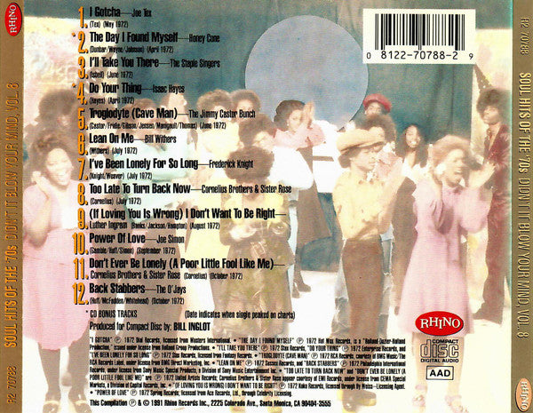 Various - Soul Hits Of The '70s - Didn't It Blow Your Mind, Vol. 8 (CD) | Near Mint (NM) Near Mint (NM)-Music History