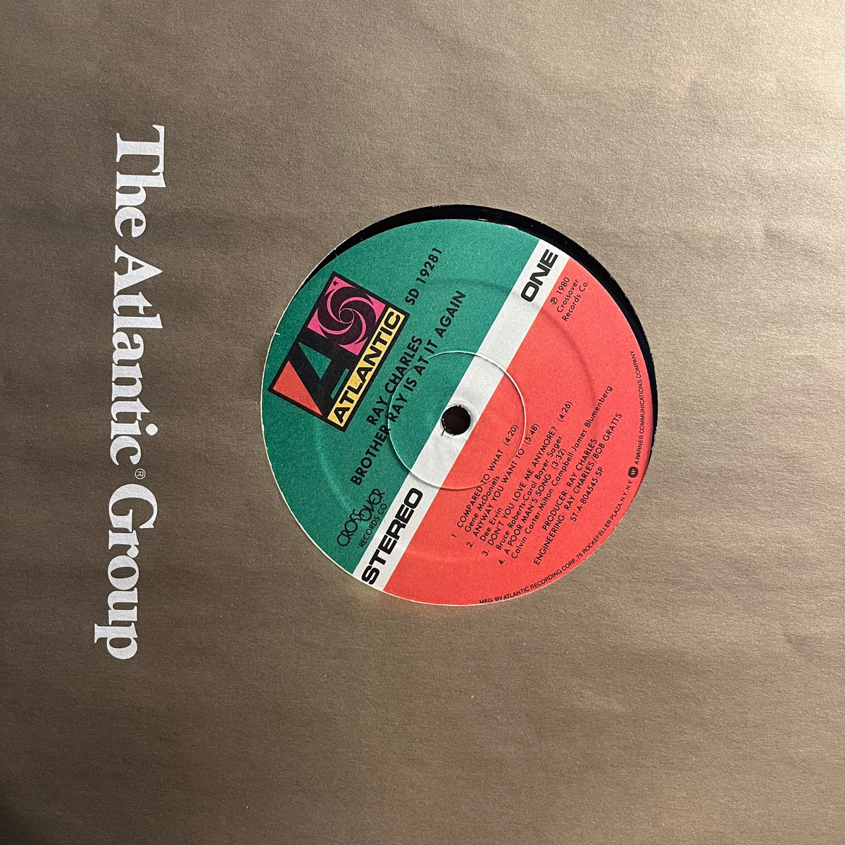 Ray Charles - Brother Ray Is At It Again! *PROMO* | Near Mint (NM) Near Mint (NM)-Music History