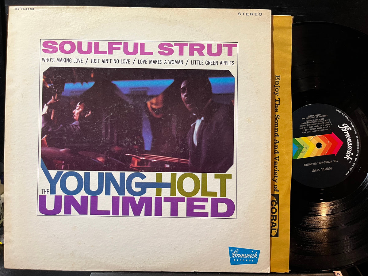 Young Holt Unlimited - Soulful Strut (VINYL LP Brunswick BL 754144 2009) | USED Near Mint (NM) Excellent (EX)-Music History
