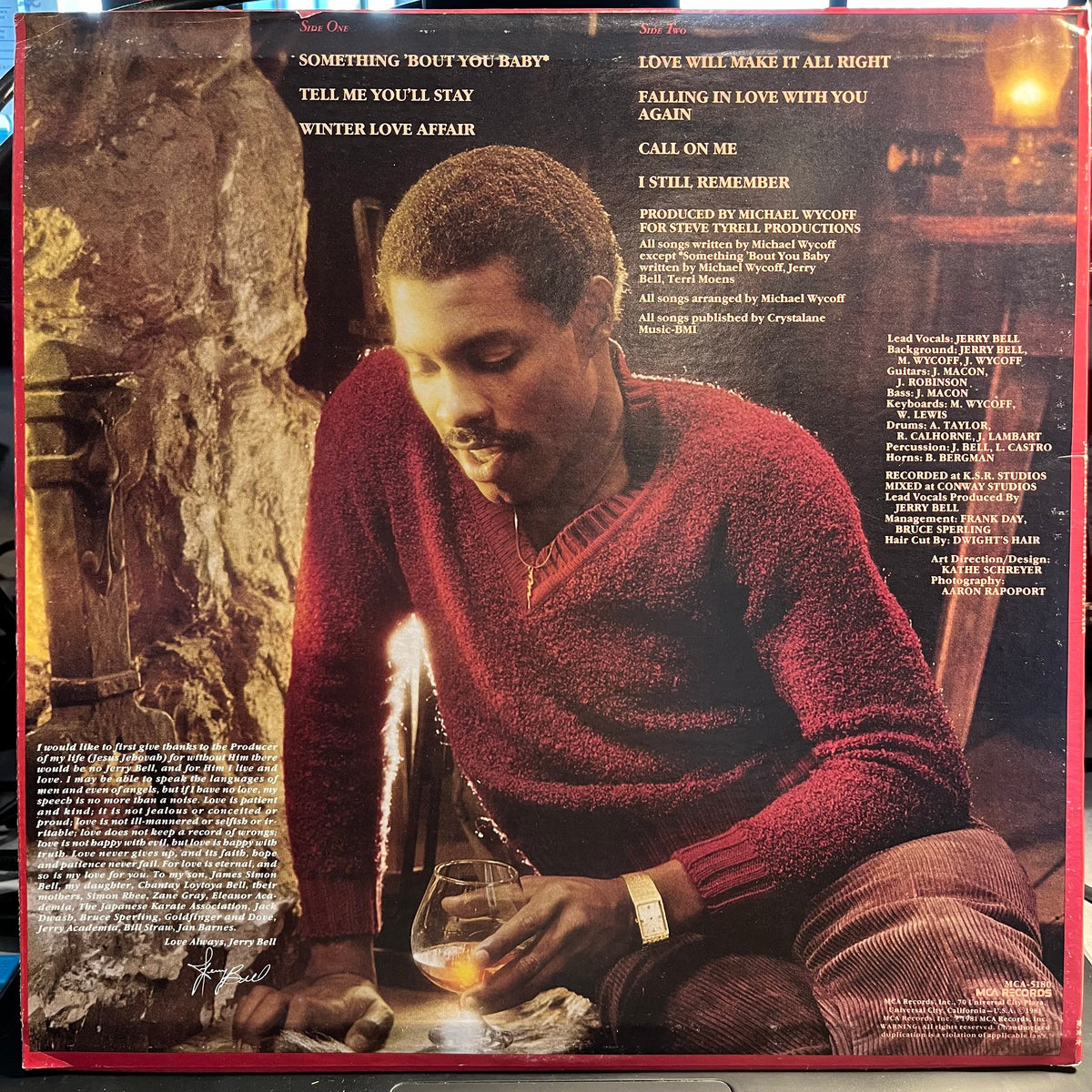 Jerry Bell - Winter Love Affair *PROMO* | Near Mint (NM) Near Mint (NM)-Music History