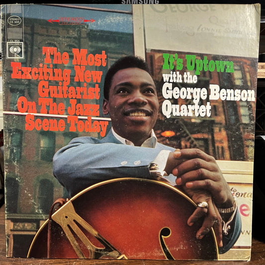 The George Benson Quartet - It's Uptown (LP) | Near Mint (NM) Very Good Plus (VG+)-Music History