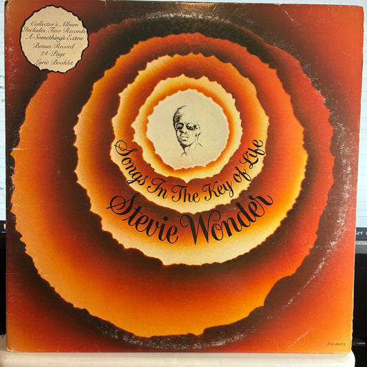 Stevie Wonder - Songs In The Key Of Life (2x VINYL *NO 7"*) | Very Good Plus (VG+) Very Good Plus (VG+)-Music History