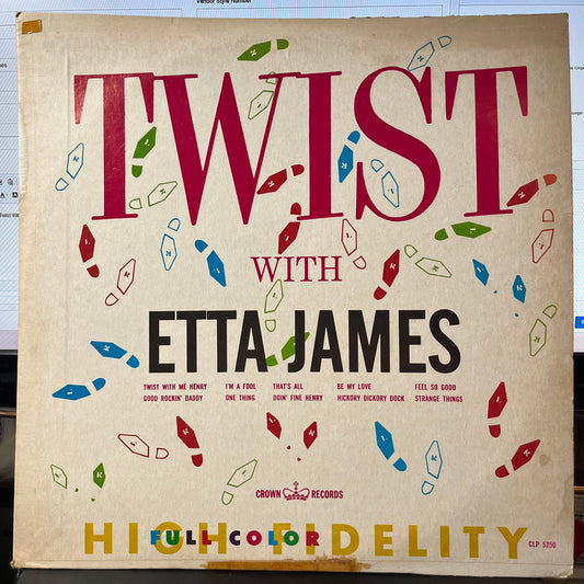Etta James - Twist With Etta James (VINYL) | Very Good Plus (VG+)-Music History