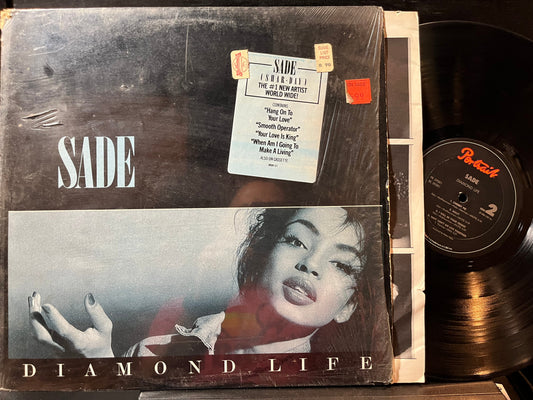 Sade - Diamond Life (VINYL LP Portrait FR 39581 1985) | USED Very Good Plus Plus (VG++) Excellent (EX)-Music History