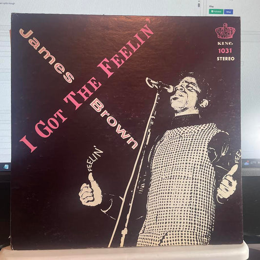 James Brown & The Famous Flames - I Got The Feelin' (VINYL) | Very Good Plus (VG+) Very Good (VG)-Music History