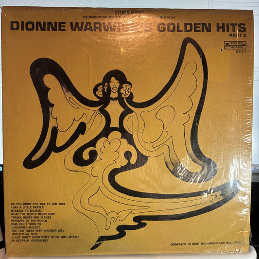 Dionne Warwick - Golden Hits Part 2 (VINYL) | Very Good Plus (VG+) Excellent (EX)-Music History