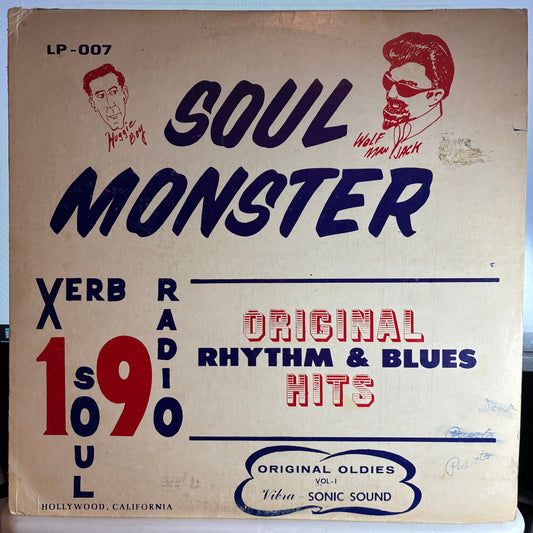 Soul Monster: Original Rhythm & Blues Hits (VINYL) | Very Good Plus (VG+) Very Good Plus (VG+)-Music History