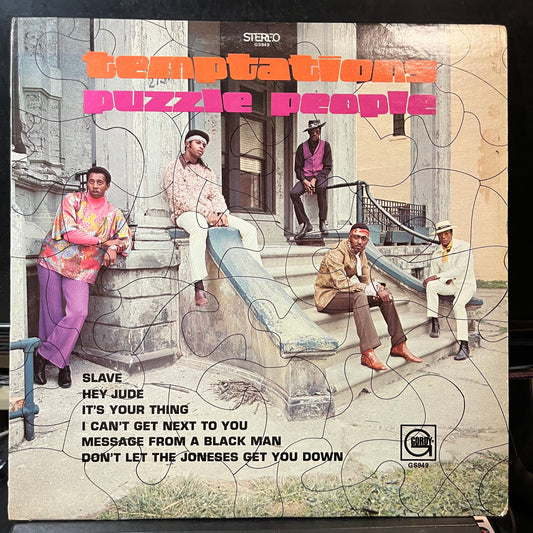 The Temptations - Puzzle People (VINYL LP GORDY 949 1969) | USED Very Good (VG) Excellent+ (EX+)-Music History
