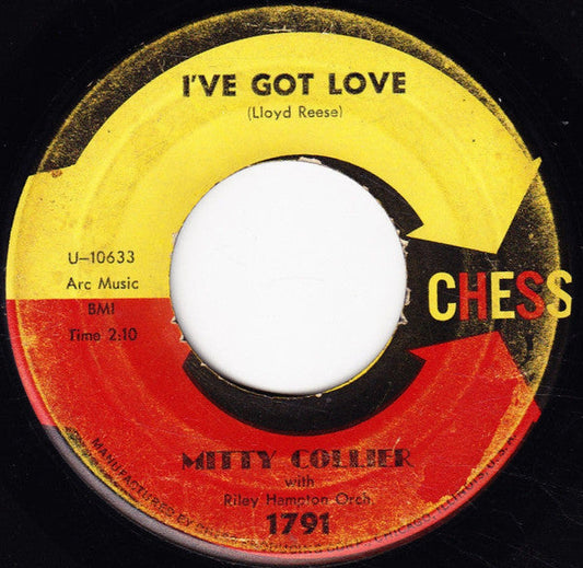 Mitty Collier - I've Got Love / I Got To Get Away From It All (7" VINYL) | Very Good (VG) Generic-Music History