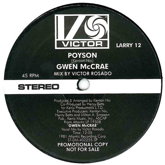 Gwen McCrae - Poyson | Mint (M) Mint (M)-Music History