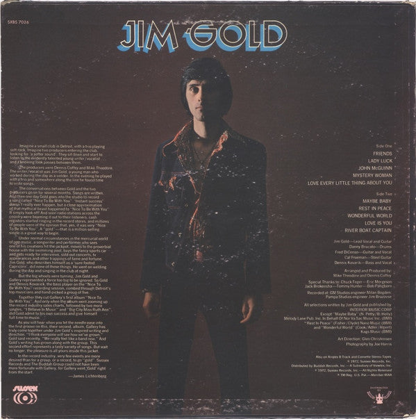 Gallery (2) Featuring Jim Gold - Gallery Featuring Jim Gold | Near Mint (NM) Near Mint (NM)-Music History