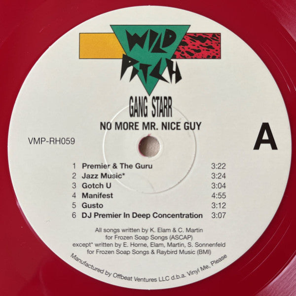 Gang Starr - No More Mr. Nice Guy | Mint (M) Mint (M)-Music History
