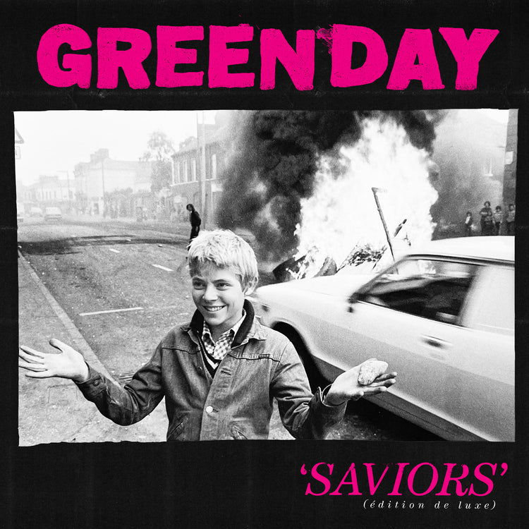 Green Day - Saviors (Édition De Luxe) (Clear/Hot Pink Splatter) (2x VINYL) | Mint (M) Mint (M)-Music History