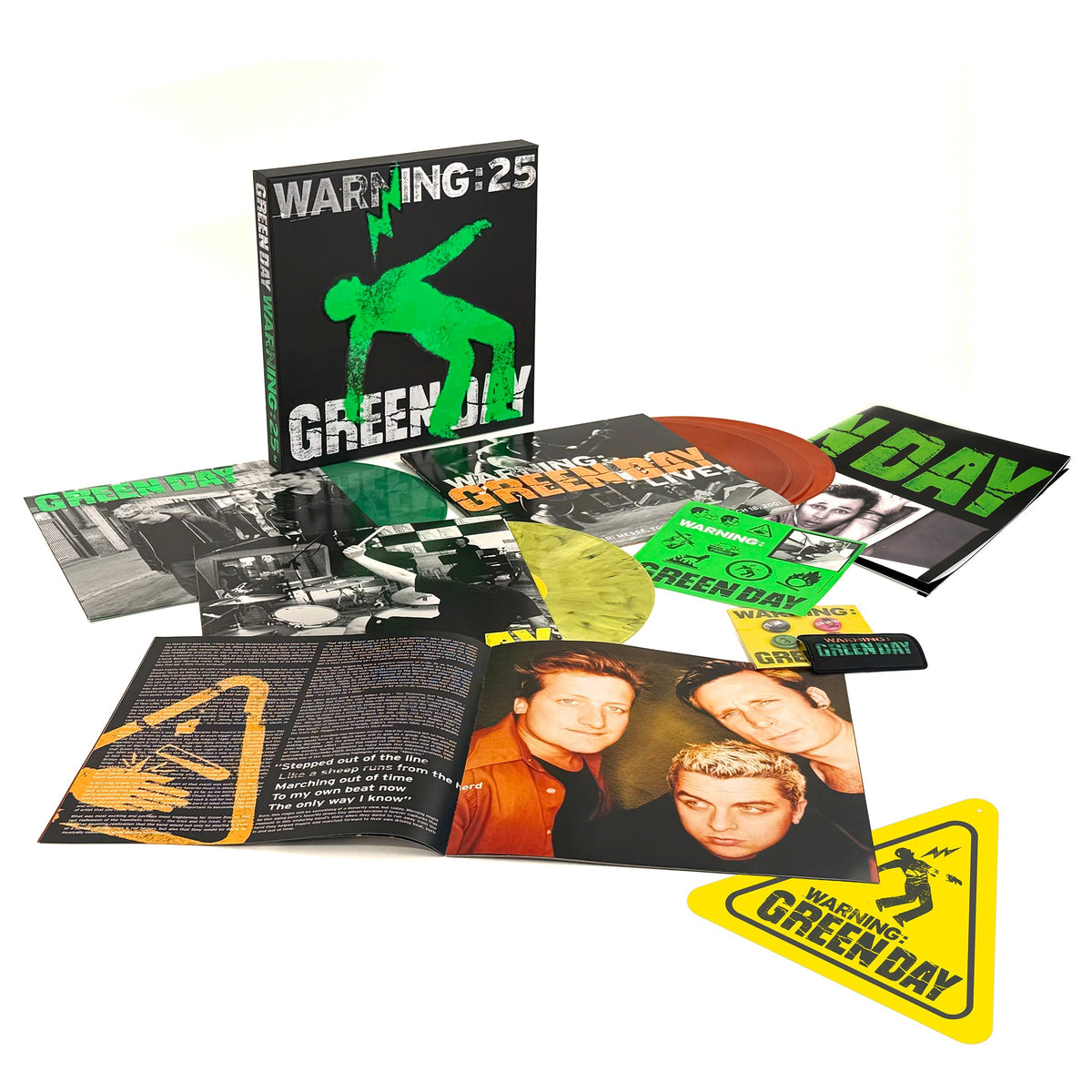 Green Day - Warning (25Th Anniversary 35x COLOR VINYL BOX) | Mint (M) Mint (M)-Music History