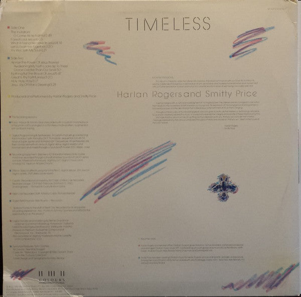 Harlan Rogers And Smitty Price - Timeless (Hymns In Colour) | Near Mint (NM) Near Mint (NM)-Music History