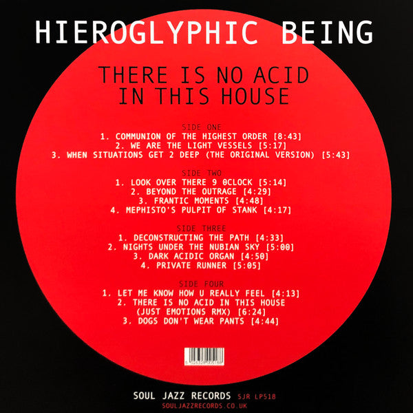Hieroglyphic Being - There Is No Acid In This House | Mint (M) Mint (M)--Music History