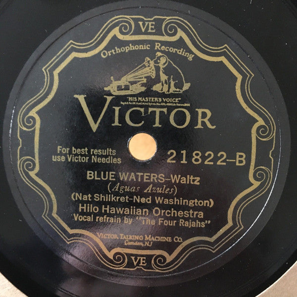 Hilo Hawaiian Orchestra - Under The Stars Of Havana / Blue Waters | Very Good (VG) Generic--Music History