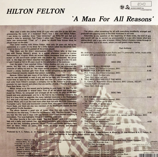 A Man For All Reasons | Mint (M) Mint (M)-Music History