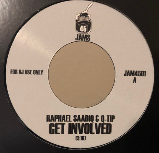 Raphael Saadiq - Get Involved / Vivrant Thing (7" VINYL) | Mint (M) Generic-Music History