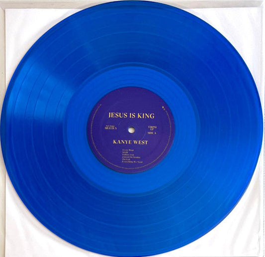 Kanye West - Jesus Is King (TRANSLUCENT BLUE VINYL) | Mint (M) Mint (M)-Music History