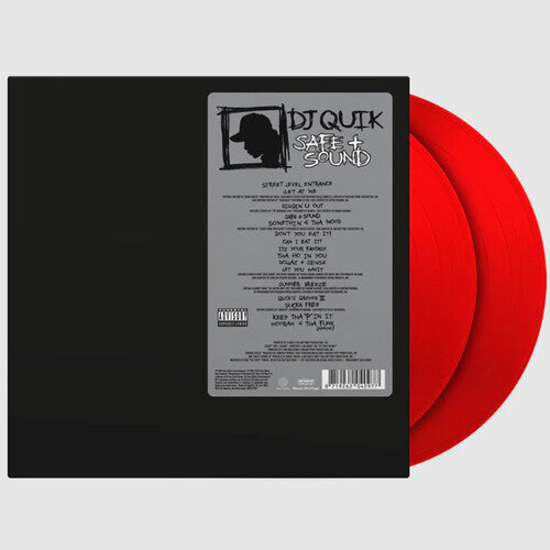 Dj Quik - (PRE-ORDER 12/12/25) Safe & Sound (2x Translucent Red Vinyl) | Mint (M) Mint (M)-Music History