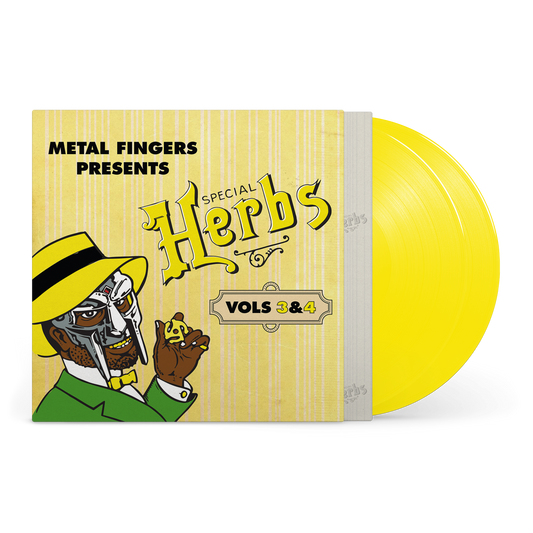 MF Doom - Metal Fingers Presents: Special Herbs Vol. 3 & 4 (LEMON YELLOW 2xVINYL) | Mint (M) Mint (M)-Music History