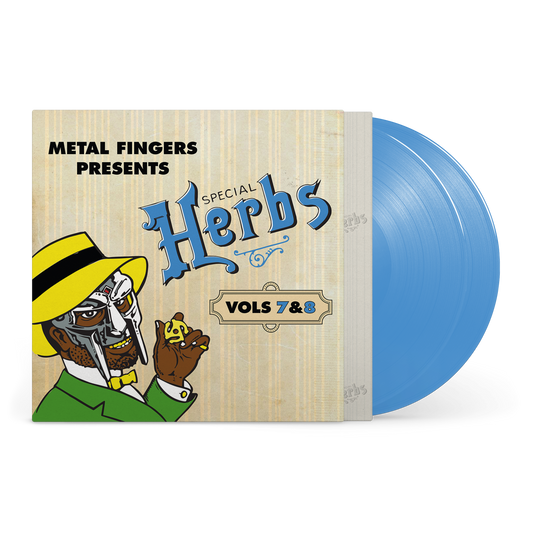 MF Doom - Metal Fingers Presents: Special Herbs Vol. 7 & 8 (SKY BLUE 2xVINYL) | Mint (M) Mint (M)-Music History