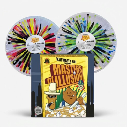 Kutmasta Kurt - (PRE-ORDER 12/26/2025) Masters of Illusion (Limited Edition) (2xVINYL Splatter) |-Music History