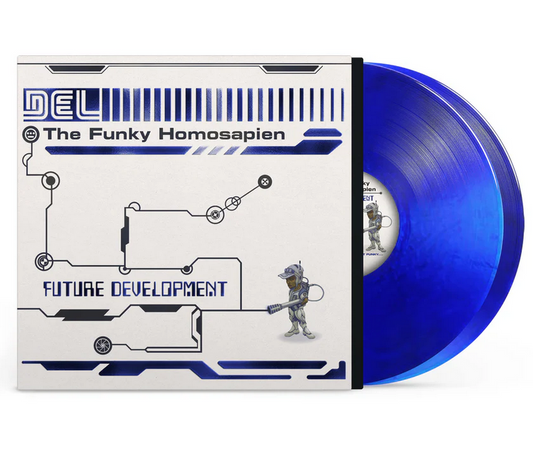 Del the Funky Homosapien - Future Development (BLUE SILVER 2xVINYL) | Mint (M) Mint (M)-Music History
