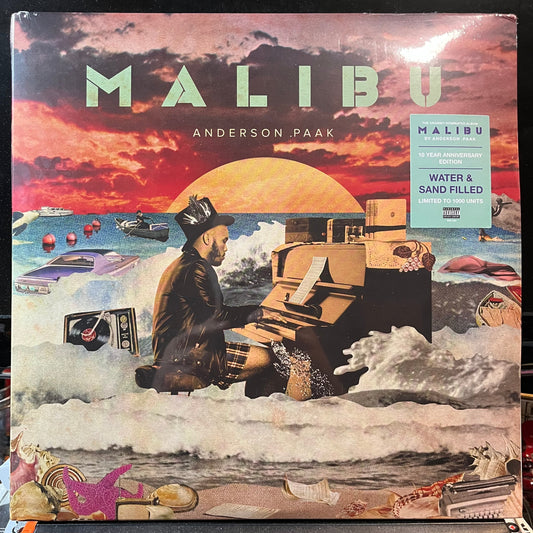 Anderson Paak - Malibu (WATER AND SAND 2xVINYL)*CREASED* | Mint (M) Excellent (EX)-Music History