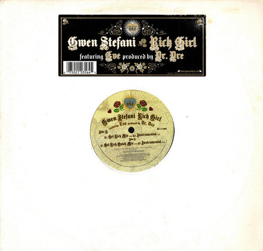 Gwen Stefani - Rich Girl (VINYL 12" INTERSCOPE B0003978-11 2004) | USED Mint (M) Near Mint (NM)-Music History