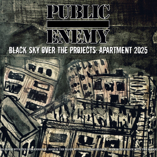 Public Enemy - (PRE-ORDER 10/10/25) Black Sky Over The Projects: Apartment 2025 (VINYL) | Mint (M) Mint (M)-Music History